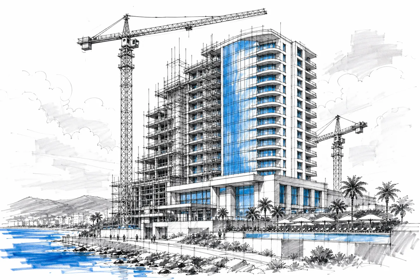 The newest casino-hotel buildings and freshest room work